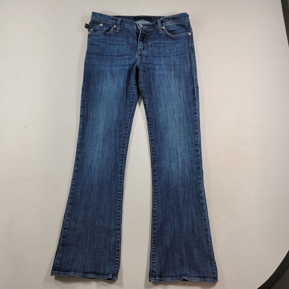Rock & Republic Jeans Womens 14M 14 32 x 31 Kasandra Blue Bootcut Lowrise - Picture 2 of 12